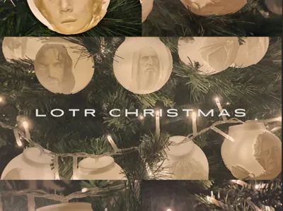 Lord Of The Rings (LOTR) Christmas Ornament Balls