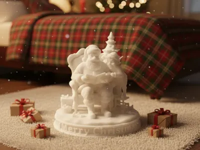 Santa & Elf Reading