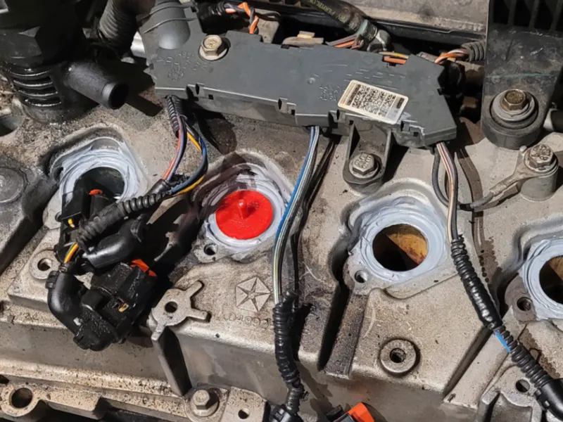 2013 Fiat 500 1.4L sparkplug hole cap