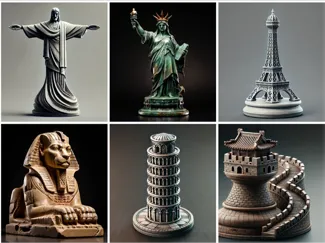 Ajedrez monumentos del mundo
