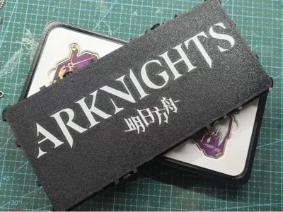 Storage case for the "Arknights: Endfield" Administrator Male and Female Protagonist Heart-shaped NFC PCB Pendant