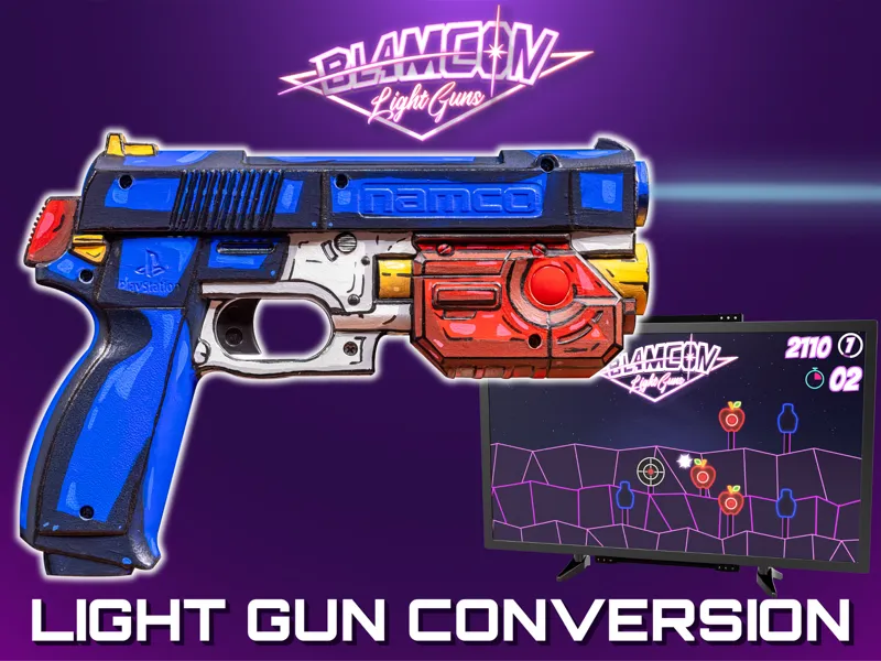 GunCon Light Gun Conversion to Blamcon