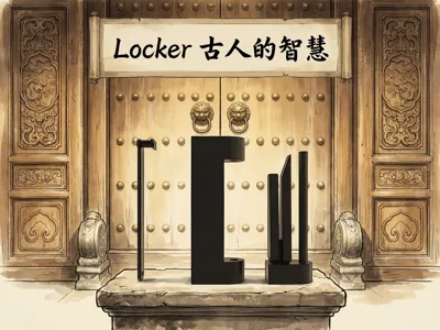 Ancient Lock - Wisdom of the Ancestors - Simple and Efficient Mechanism