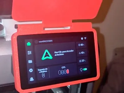 creality k2 cover screen (no pro, plus)