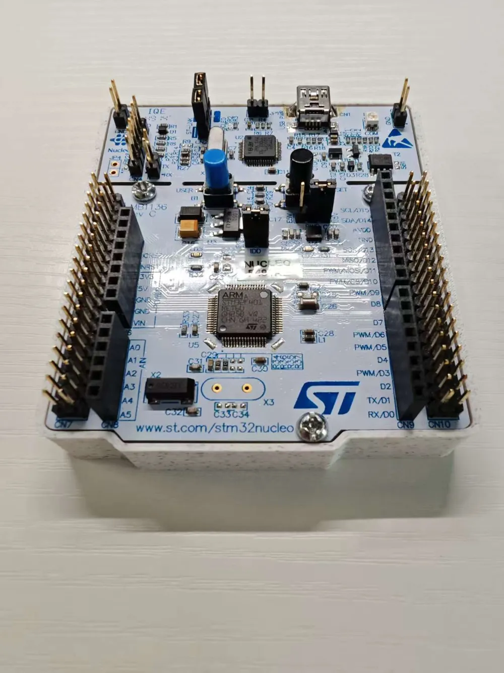 STM32 F401 RE Base Pin Protection Case M3 Screw Fixed Snug Fit - Free ...