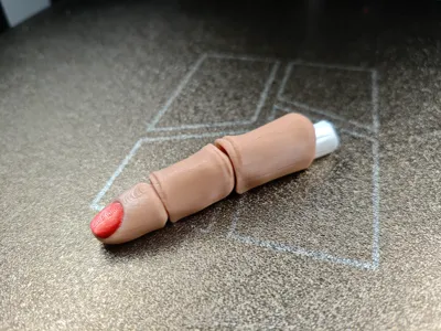 Halloween Flexi finger keychain
