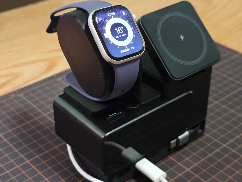 酷态科15号充电站Apple Watch充电底座