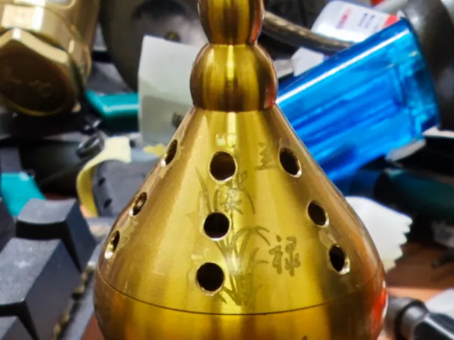 怀炉铜葫芦开孔器96x56铜葫芦百福铜葫芦
