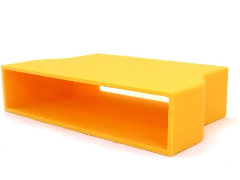 Custom rectangular-to-rectangular duct adapter