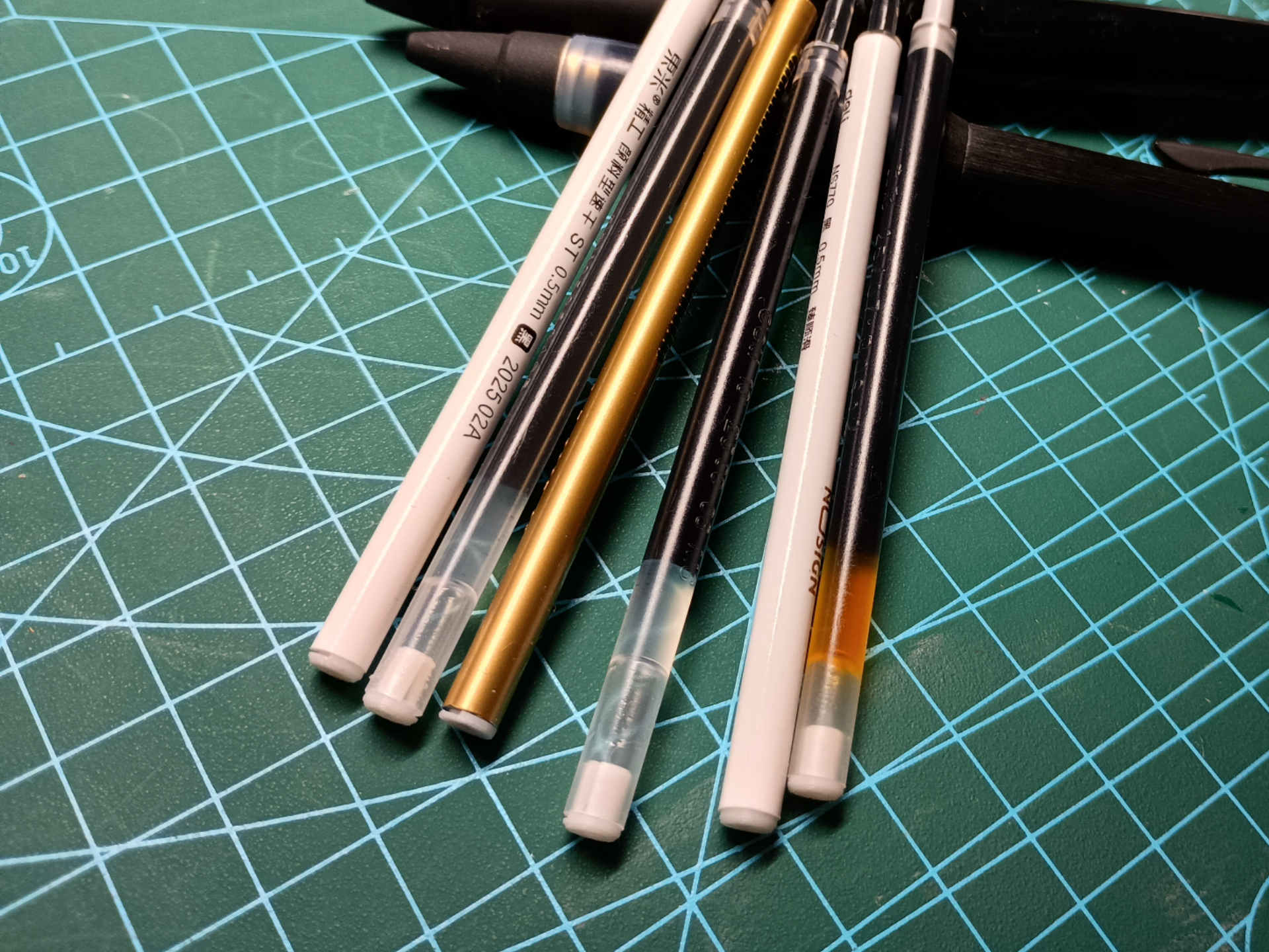 参数化中性笔芯尾塞
