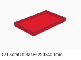 Cat Scratch Base- 250mm x 400mm