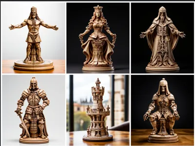 Chess Vitruvian man