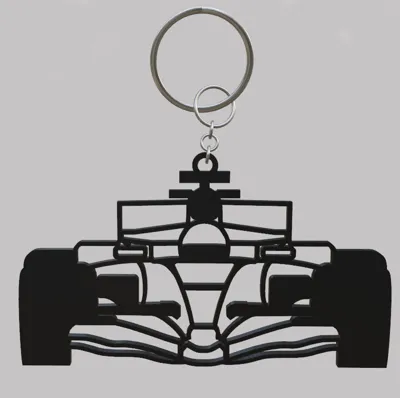 Renault R25 Formula 1 Keychain
