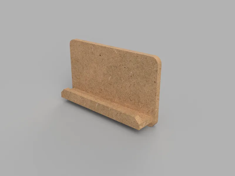 MDF stacker for Küpper pegboard (customizable)