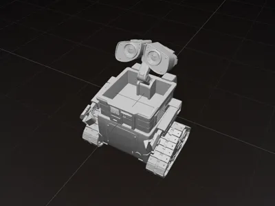 Wall-e Plant or cards holder for desk