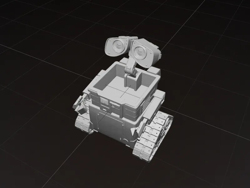 Wall-e Plant or cards holder for desk