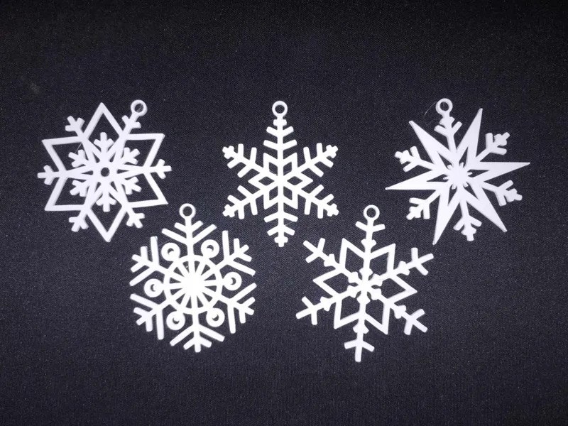 Snow flakes mix