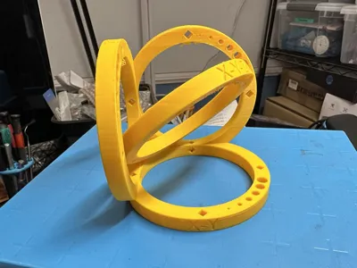 Dimensional accuracy and overhang test - 4 loops