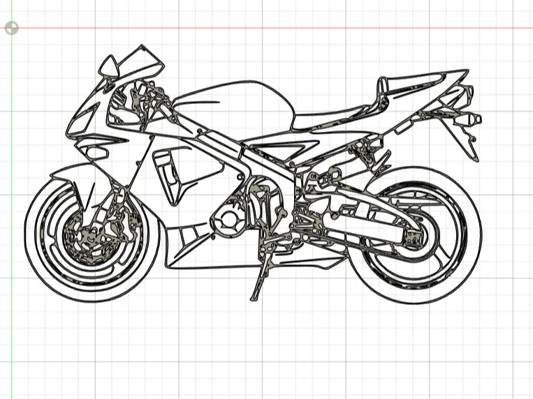 Wallart Honda CBR 600rr 2004 PC37