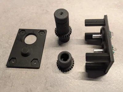 Dual tuner/rotary selector for Simulators. 