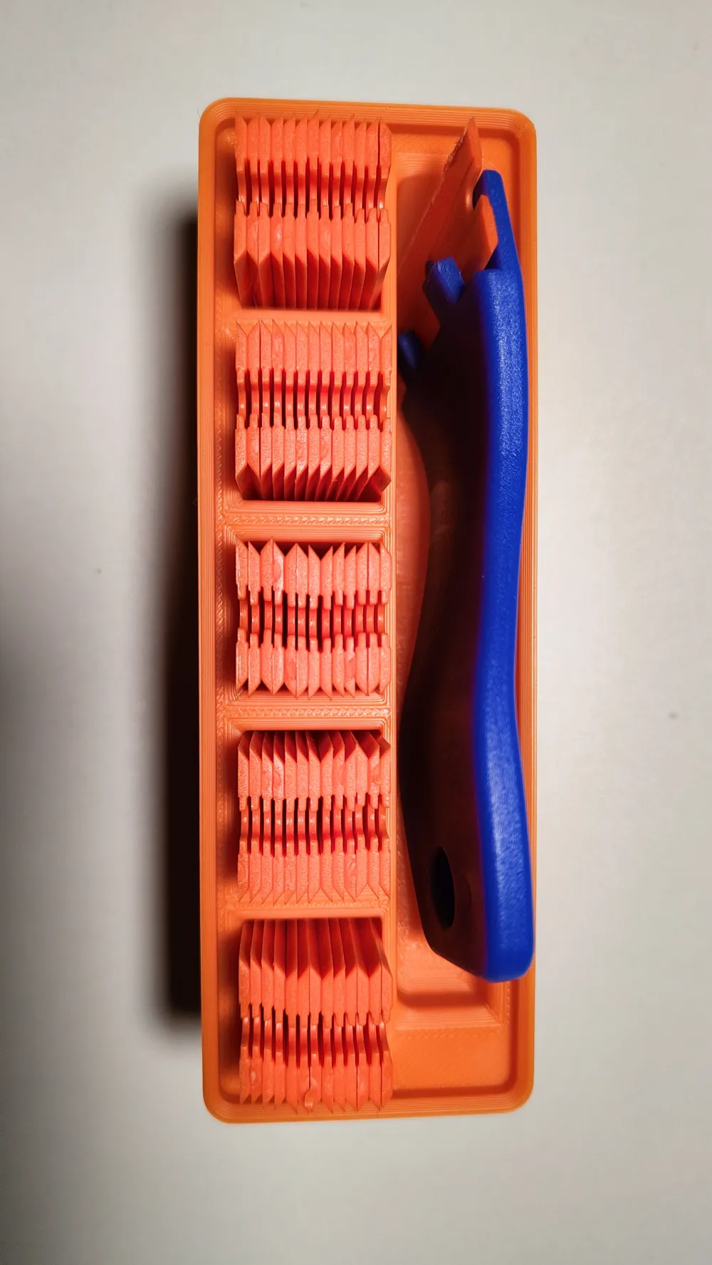 Gridfinity Razor Refills Gridfinity plastic razor scraper and blades 1x3x5u - Free 3D Print ...