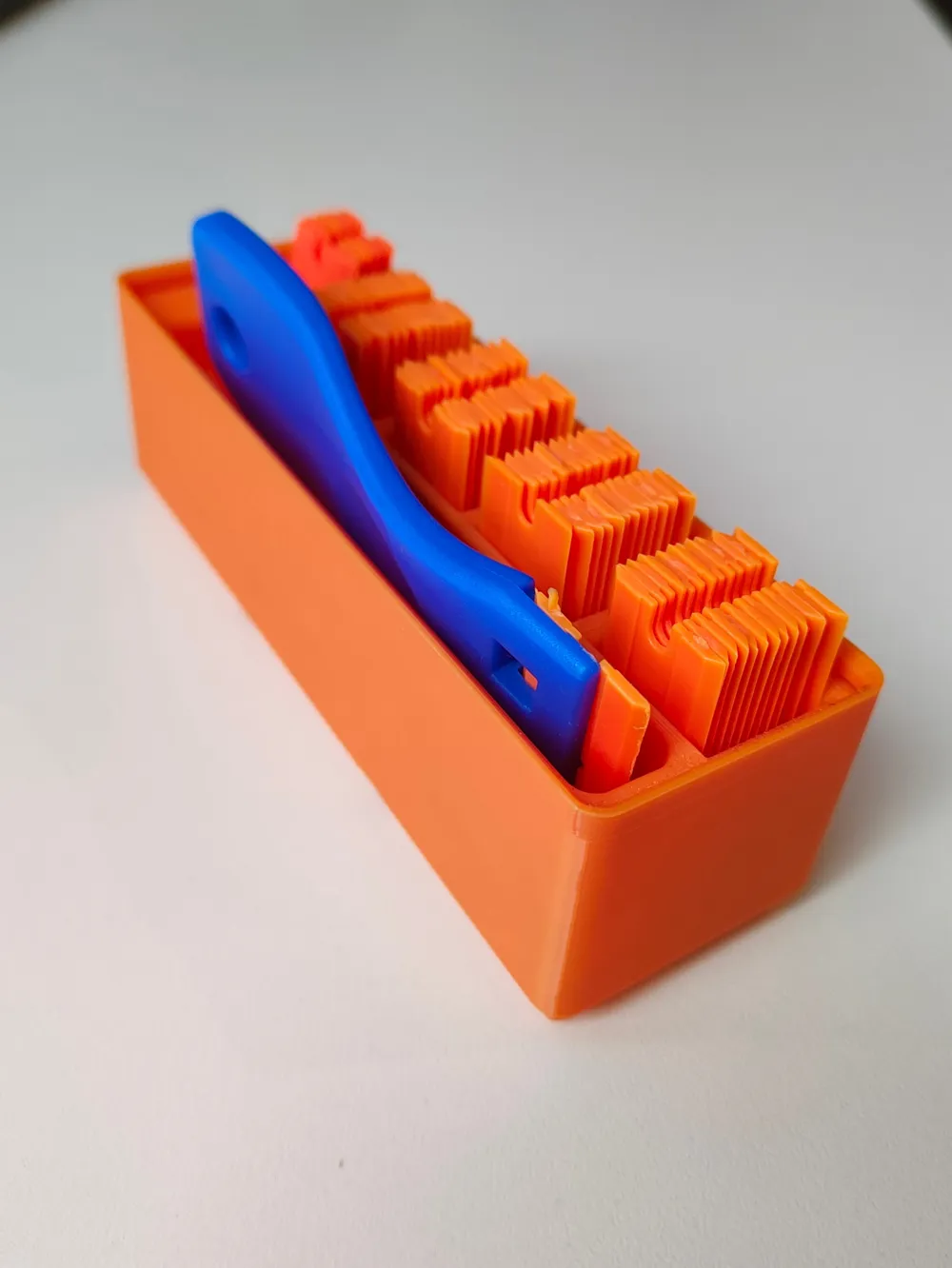 Gridfinity plastic razor scraper and blades 1x3x5u - Free 3D Print ...