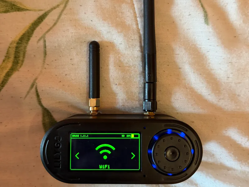 LilyGo T-Embed CC1101 external antennas and switch