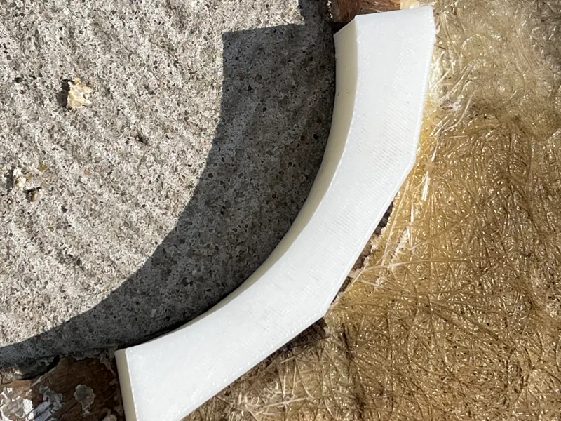 Niewiadow N126 caravan window support panel arch
