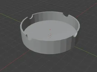 Simple ashtray