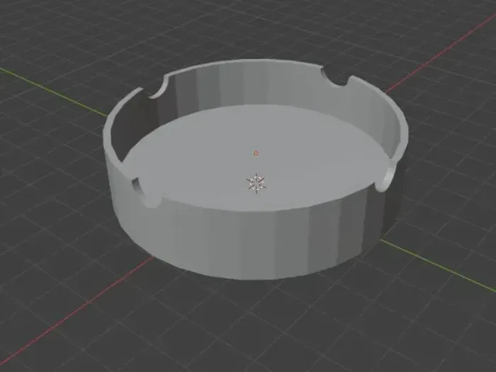 Simple ashtray