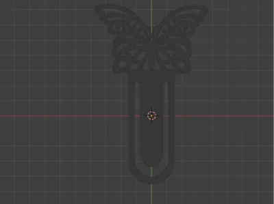 Butterfly bookmark