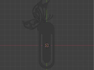 Butterfly bookmark v2