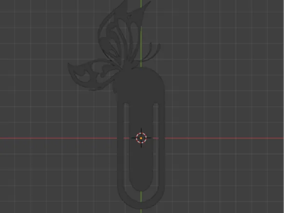 Butterfly bookmark v2