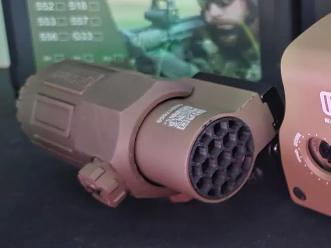 EOTech G33 Magnifier Honey Comb Kill Flash Cover