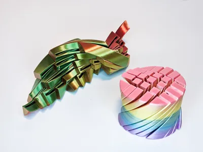 SpiralTwist Cylinder Fidget
