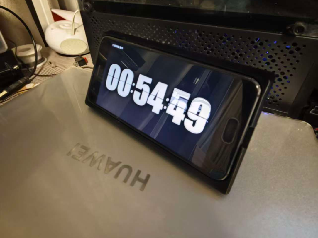 荣耀9手机时钟支架