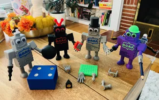 M.O.R.F. : Magnetic Omnipurpose Robot Friend