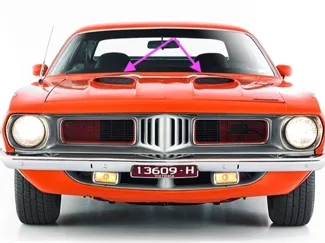 Plymouth Barracuda Air Intake for Model 1970-74