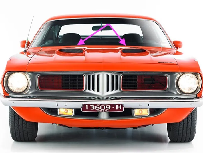 Plymouth Barracuda Air Intake for Model 1970-74