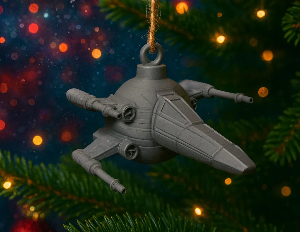 C3PO Christmas Bauble * No AMS - Free 3D Print Model - MakerWorld