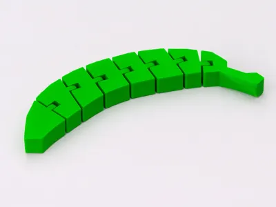 Banana 3d art