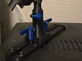 Trolling rod holder for T-Track mounting