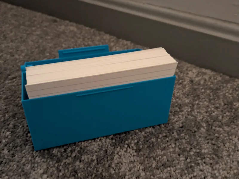 Index Card Holder