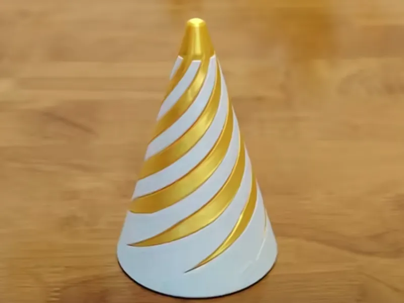 Modeling a Spiral Vertebral Decompression Toy