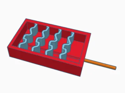 Soap bar stand that can drain water