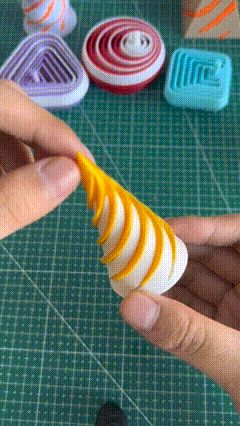 Push-Through Fidget Cone