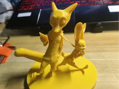 Zootopia Nick the fox, Judy the rabbit