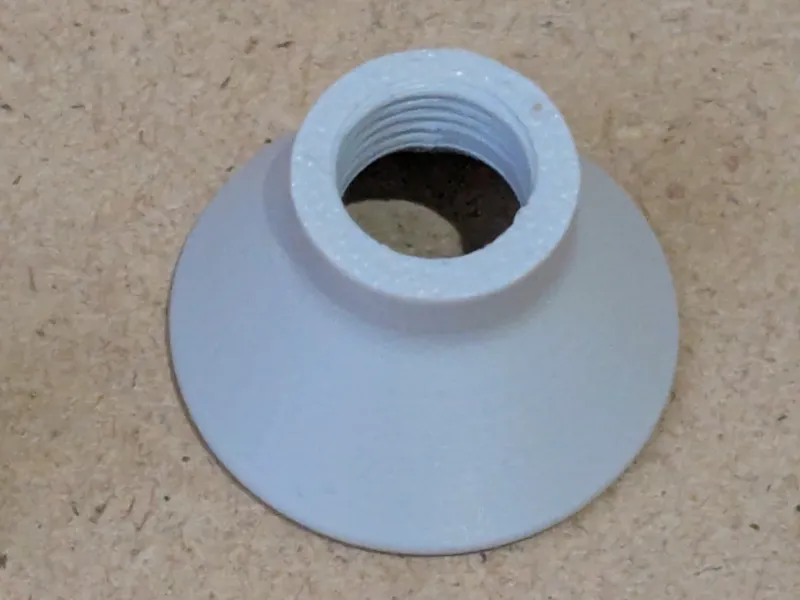 Inlet funnel for PTFE tube