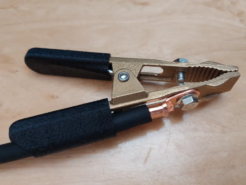 Ground clamp 260A handle grip cover