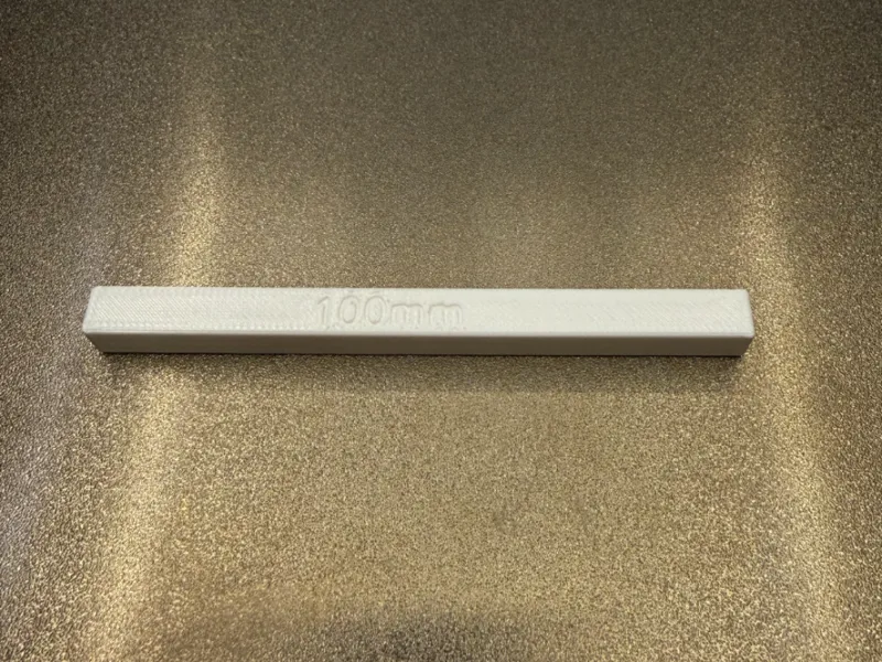 测试收缩率打印收缩率测试工具100mm